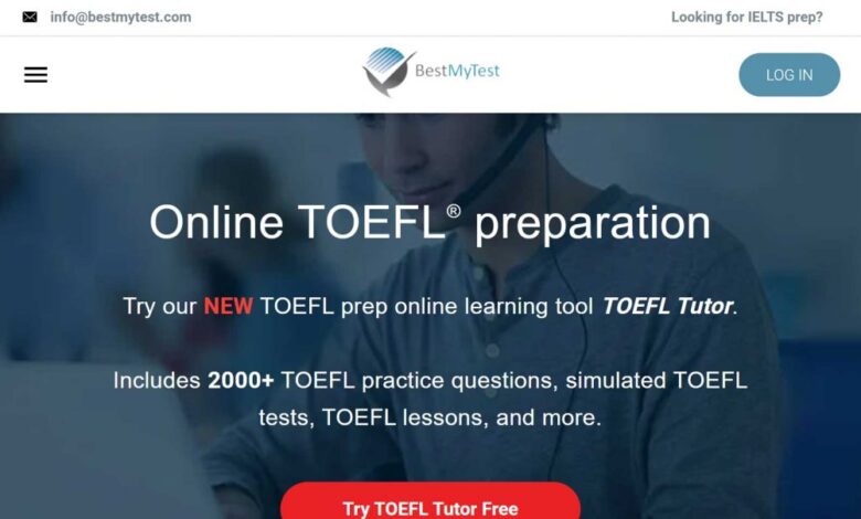 موقع BestMyTest لا غنى عنه للاستعداد لاختبارات الآيلتس والتويفل!