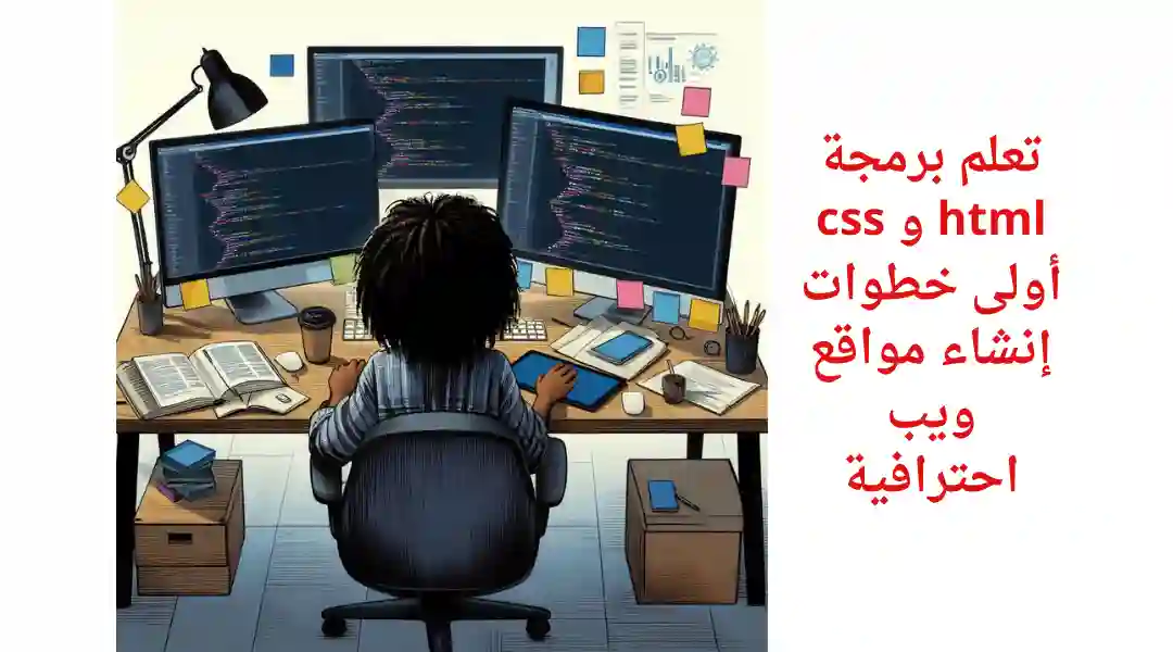 تعلم برمجة html و css: أولى خطوات إنشاء مواقع ويب احترافية