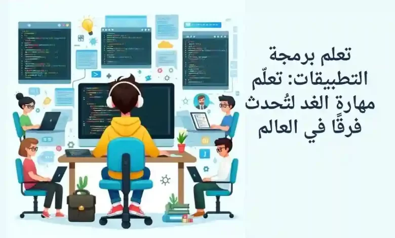 تعلم برمجة التطبيقات: تعلّم مهارة الغد لتُحدث فرقًا في العالم