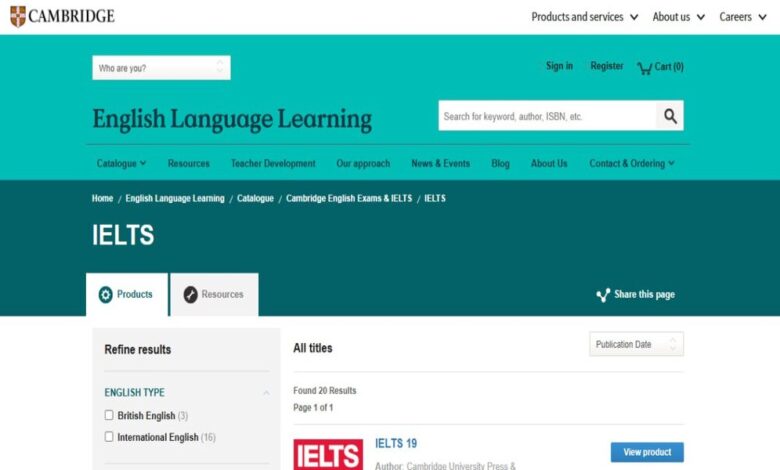 كيف تسجل في اختبار Cambridge English IELTS بطريقة سريعة وموثوقة؟