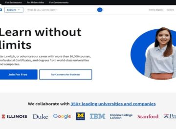 أبرز البرامج التعليمية على منصة Coursera