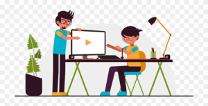 520-5200962_video-production-cartoon-clipart-300x154 كيفية صناعة محتوى على اليوتيوب دون الظهور