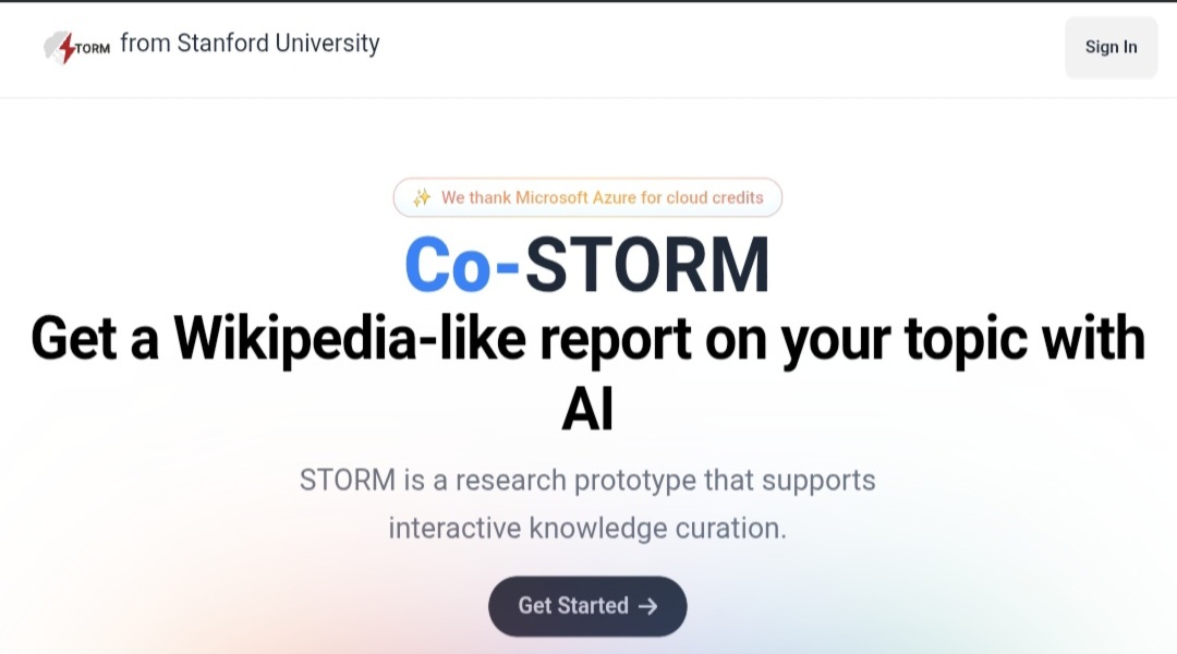 أداة بحث Storm