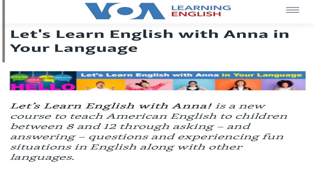 دروس VOA لتعلم الإنجليزية