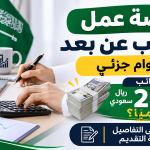 مطلوب محاسب عن بعد